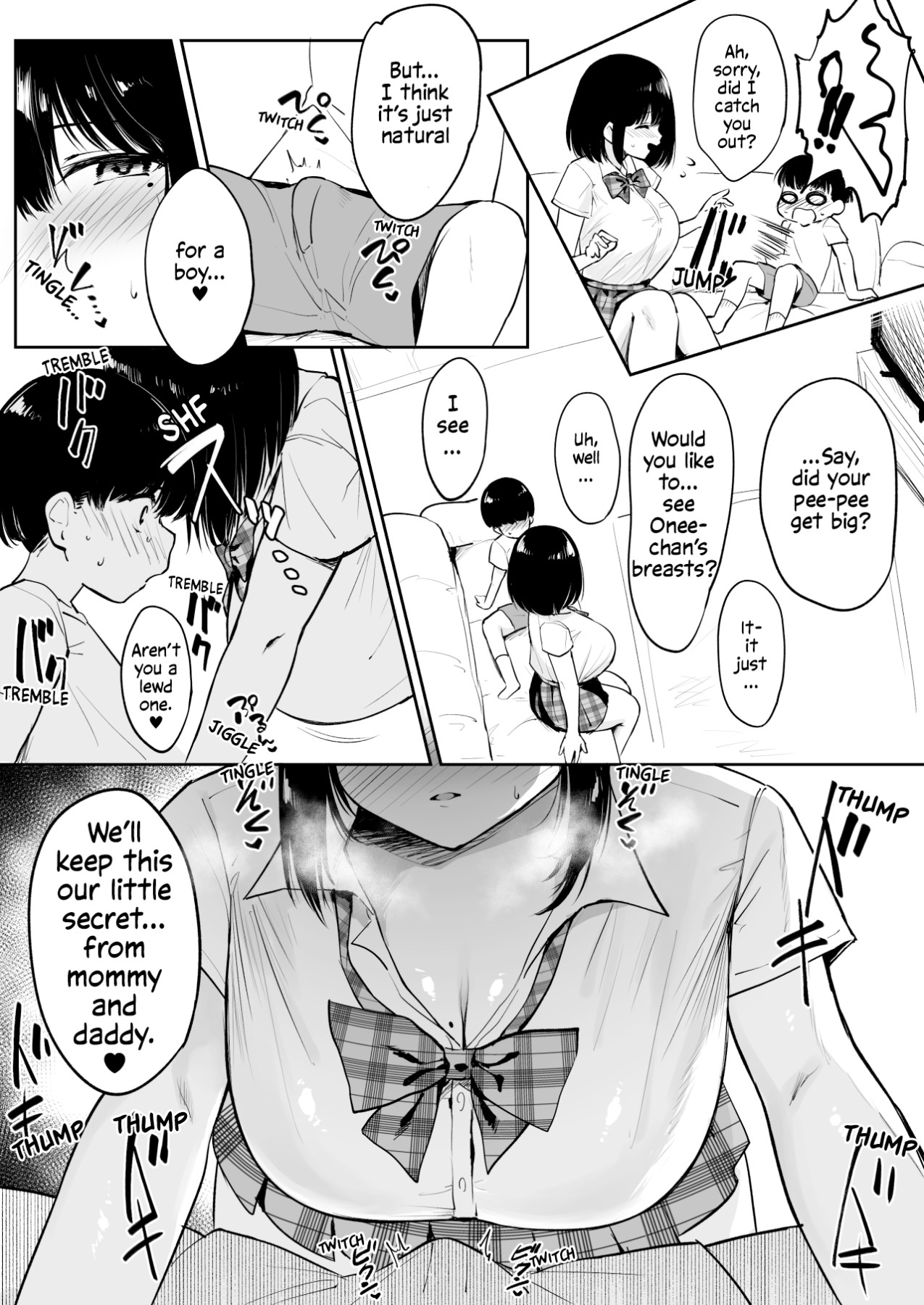 Hentai Manga Comic-Home Alone with the Neighborhood Onee-chan-Read-3
